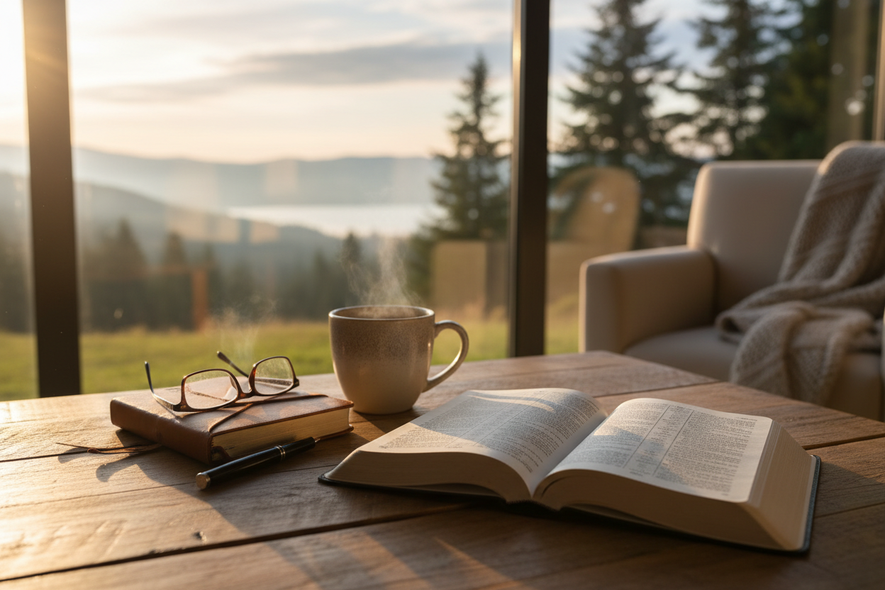 Daily bible reading build a  deeper connection with  God 