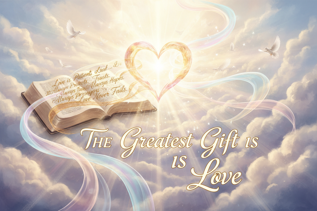 The most greatest gift is Love 1 Corinthians 13